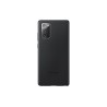 HUSA Smartphone Samsung, pt Galaxy Note 20, tip back cover (protectie spate), piele, ultrasubtire, negru, "EF-VN980LBEGEU"