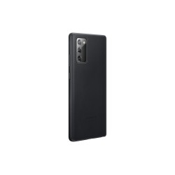 HUSA Smartphone Samsung, pt Galaxy Note 20, tip back cover (protectie spate), piele, ultrasubtire, negru, "EF-VN980LBEGEU"