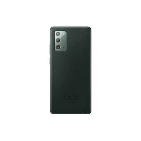 HUSA Smartphone Samsung, pt Galaxy Note 20, tip back cover (protectie spate), piele, ultrasubtire, verde, "EF-VN980LGEGEU"