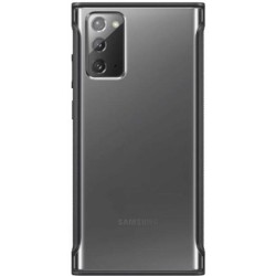 HUSA Smartphone Samsung, pt Galaxy Note 20, tip back cover (protectie spate), TPU, Clear Protective Cover, negru, "EF-GN980CBEGE