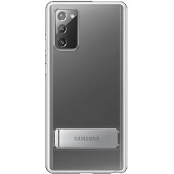 HUSA Smartphone Samsung, pt Galaxy Note 20, tip back cover (protectie spate), policarbonat | TPU, Clear Standing Cover, transpar