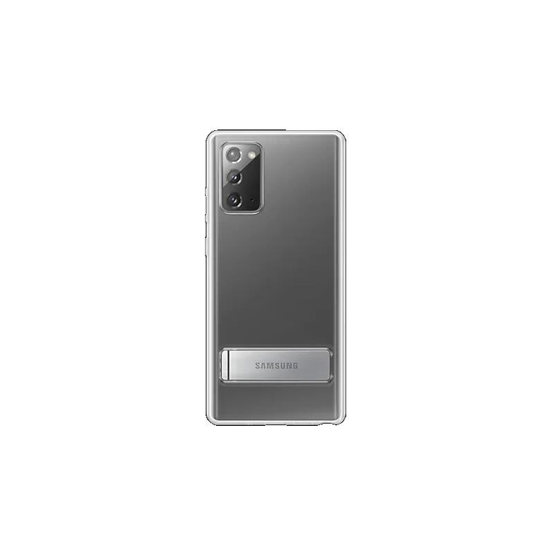 HUSA Smartphone Samsung, pt Galaxy Note 20, tip back cover (protectie spate), policarbonat | TPU, Clear Standing Cover, transpar
