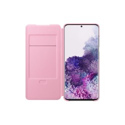 HUSA Smartphone Samsung, pt Galaxy S20+, tip smart book cover, poliuretan, Smart LED View, roz, "EF-NG985PPEGEU"