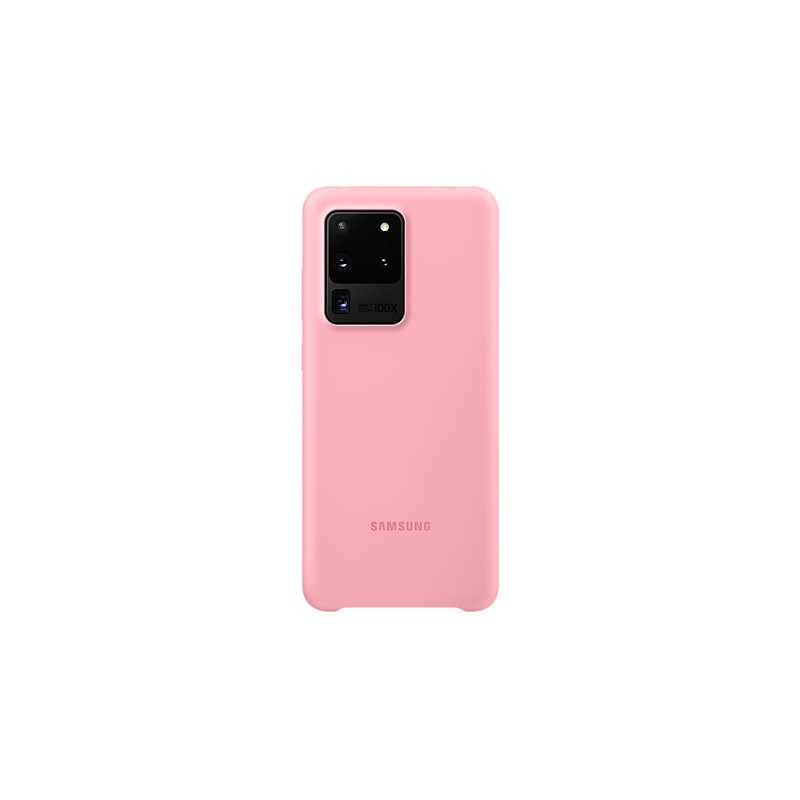 HUSA Smartphone Samsung, pt Galaxy S20 Ultra, tip back cover (protectie spate), silicon, ultrasubtire, roz, "EF-PG988TPEGEU"