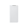HUSA Smartphone Samsung, pt Galaxy S21, tip smart book cover, policarbonat | poliuretan, Smart LED View, gri, "EF-NG991PJEGEE"