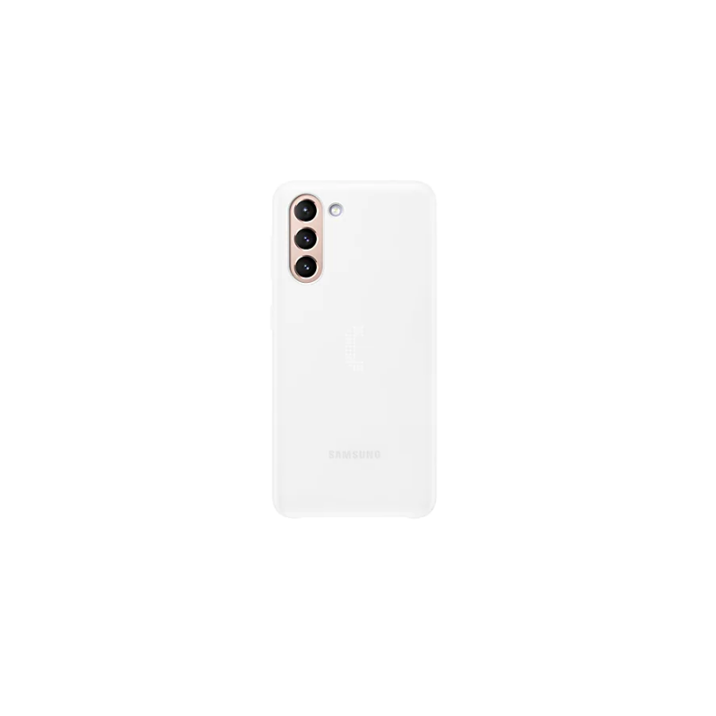 HUSA Smartphone Samsung, pt Galaxy S21, tip smart book cover, policarbonat | poliuretan, Smart LED View, alb, "EF-KG991CWEGWW"