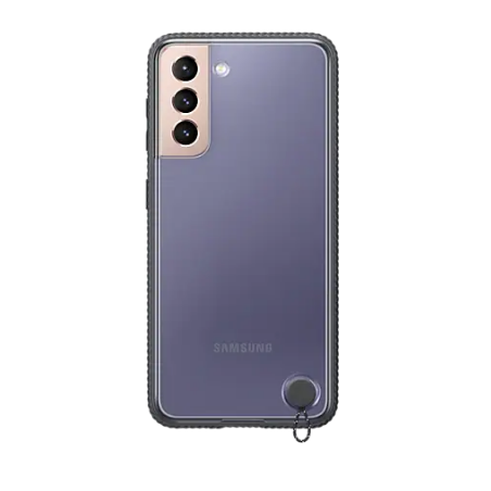 HUSA Smartphone Samsung, pt Galaxy S21, tip back cover (protectie spate), plastic, ultrasubtire, negru, "EF-GG991CBEGWW"