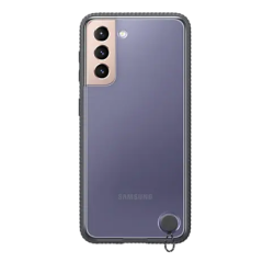 HUSA Smartphone Samsung, pt Galaxy S21, tip back cover (protectie spate), plastic, ultrasubtire, negru, "EF-GG991CBEGWW"