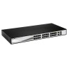 SWITCH D-LINK SMART 24 porturi Gigabit + 4 porturi  Combo SFP, carcasa metalica, rackabil, "DGS-1210-24" (timbru verde 2 lei)