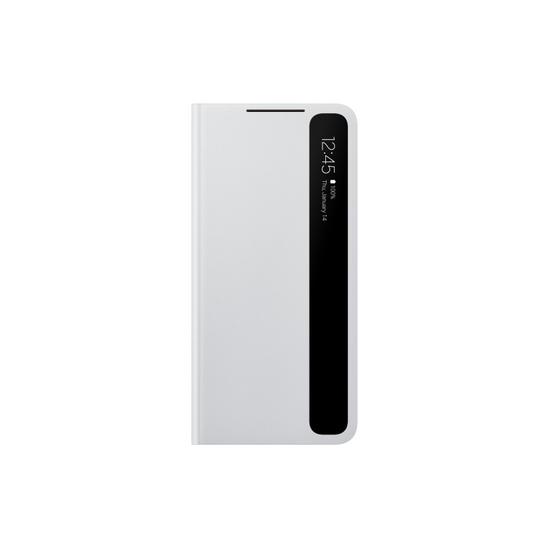 HUSA Smartphone Samsung, pt Galaxy S21+, tip smart book cover, poliuretan, Smart LED View, gri, "EF-ZG996CJEGEE"