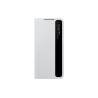HUSA Smartphone Samsung, pt Galaxy S21+, tip smart book cover, poliuretan, Smart LED View, gri, "EF-ZG996CJEGEE"