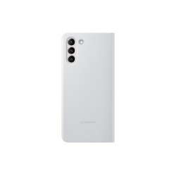 HUSA Smartphone Samsung, pt Galaxy S21+, tip smart book cover, poliuretan, Smart LED View, gri, "EF-ZG996CJEGEE"