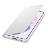 HUSA Smartphone Samsung, pt Galaxy S21+, tip smart book cover, poliuretan, Smart LED View, gri, "EF-NG996PJEGEE"
