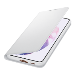 HUSA Smartphone Samsung, pt Galaxy S21+, tip smart book cover, poliuretan, Smart LED View, gri, "EF-NG996PJEGEE"