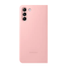 HUSA Smartphone Samsung, pt Galaxy S21+, tip smart book cover, poliuretan, Smart LED View, roz, "EF-NG996PPEGEE"