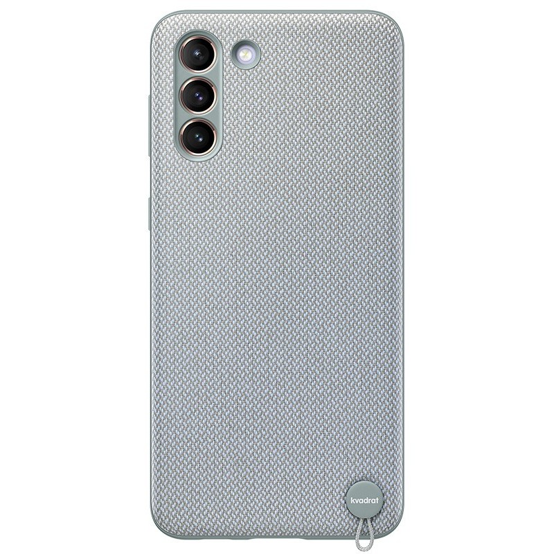 HUSA Smartphone Samsung, pt Galaxy S21+, tip back cover (protectie spate), plastic, Kvadrat Cover, gri, "EF-XG996FJEGWW"