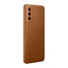 HUSA Smartphone Samsung, pt Galaxy S21+, tip back cover (protectie spate), piele, ultrasubtire, maro, "EF-VG996LAEGWW"