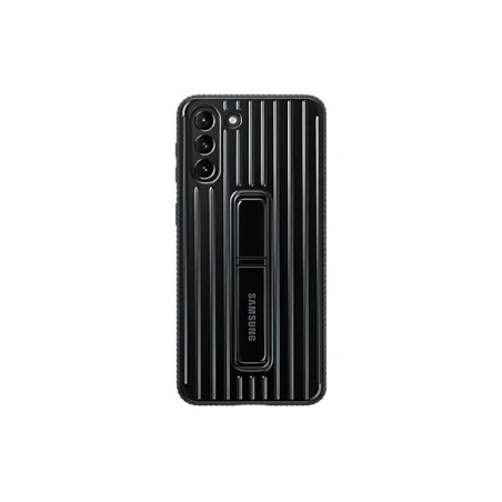 HUSA Smartphone Samsung, pt Galaxy S21+, tip back cover (protectie spate), plastic, Protective Standing Cover, negru, "EF-RG996C