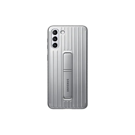 HUSA Smartphone Samsung, pt Galaxy S21+, tip back cover (protectie spate), plastic, Protective Standing Cover, gri, "EF-RG996CJE