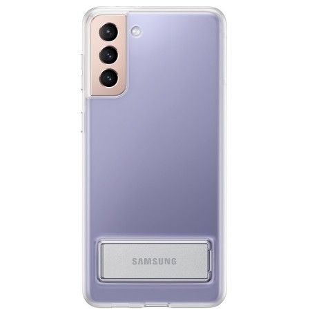 HUSA Smartphone Samsung, pt Galaxy S21+, tip back cover (protectie spate), policarbonat, ultrasubtire, transparent, "EF-JG996CTE