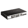 SWITCH D-LINK SMART 16 porturi Gigabit + 4 porturi combo SFP, carcasa metalica, rackabil, "DGS-1210-20" (timbru verde 2 lei)
