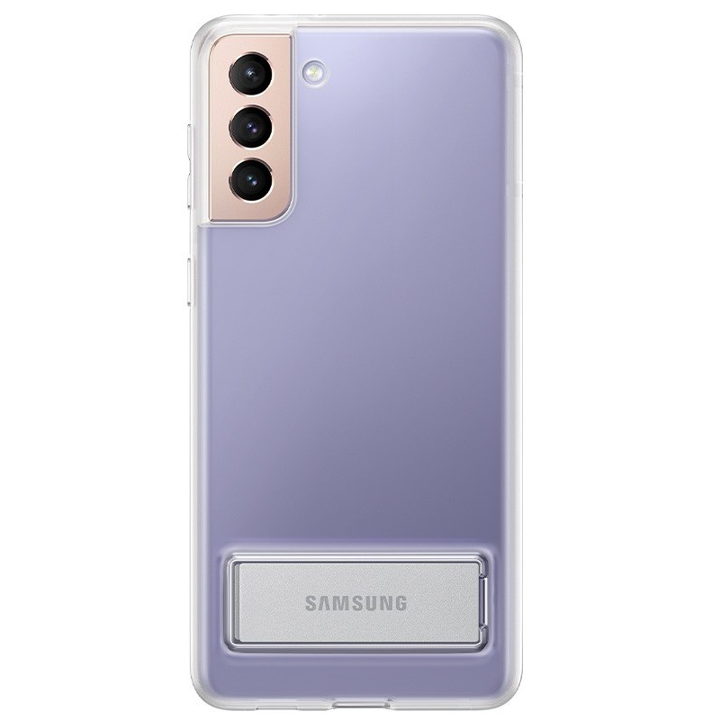 HUSA Smartphone Samsung, pt Galaxy S21+, tip back cover (protectie spate), policarbonat, ultrasubtire, transparent, "EF-JG996CTE