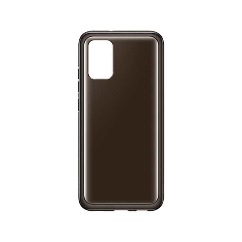 HUSA Smartphone Samsung, pt Galaxy A02s, tip back cover (protectie spate), plastic, ultrasubtire, negru, "EF-QA026TBEGEU"