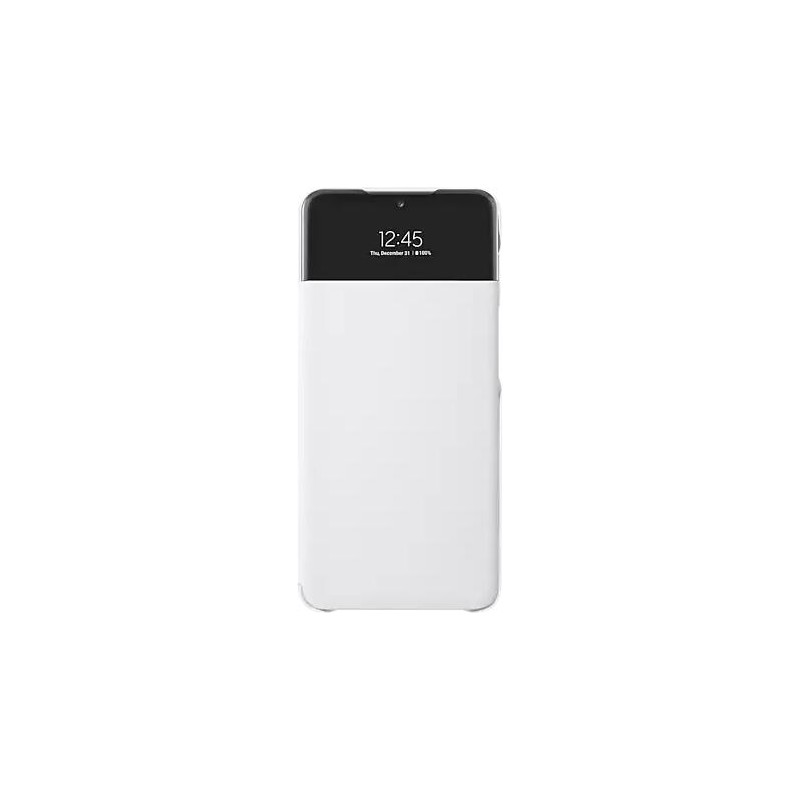 HUSA Smartphone Samsung, pt Galaxy A32, tip smart book cover cu buzunar, poliuretan, Smart View Wallet, alb, "EF-EA326PWEGEE"