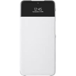HUSA Smartphone Samsung, pt Galaxy A32, tip smart book cover cu buzunar, poliuretan, Smart View Wallet, alb, "EF-EA326PWEGEE"