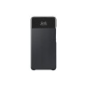 HUSA Smartphone Samsung, pt Galaxy A32, tip smart book cover cu buzunar, plastic, Smart View Wallet, negru, "EF-EA325PBEGEE"