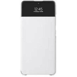 HUSA Smartphone Samsung, pt Galaxy A32, tip smart book cover cu buzunar, TPU, Smart View Wallet, alb, "EF-EA325PWEGEE"