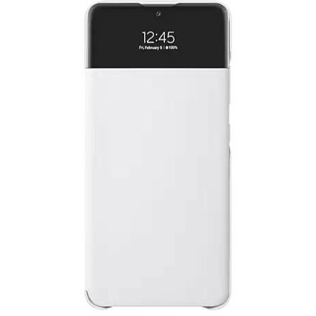 HUSA Smartphone Samsung, pt Galaxy A32, tip smart book cover cu buzunar, TPU, Smart View Wallet, alb, "EF-EA325PWEGEE"