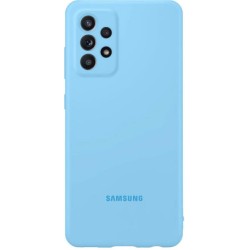 HUSA Smartphone Samsung, pt Galaxy A72, tip back cover (protectie spate), silicon, ultrasubtire, albastru, "EF-PA725TLEGWW"