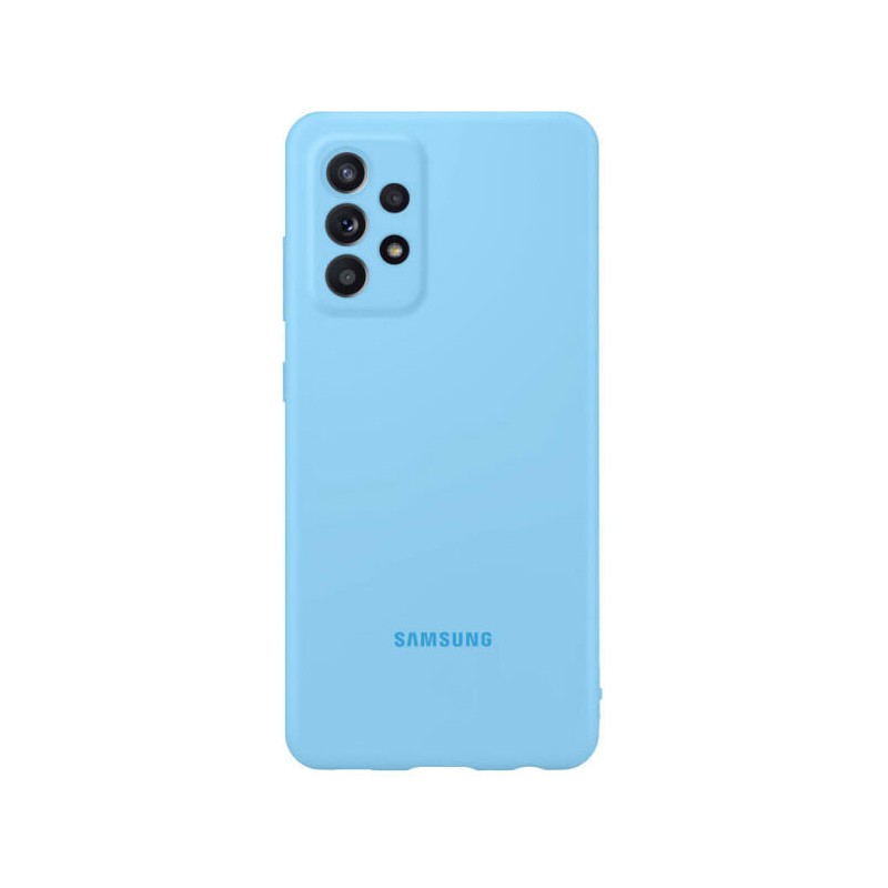 HUSA Smartphone Samsung, pt Galaxy A72, tip back cover (protectie spate), silicon, ultrasubtire, albastru, "EF-PA725TLEGWW"