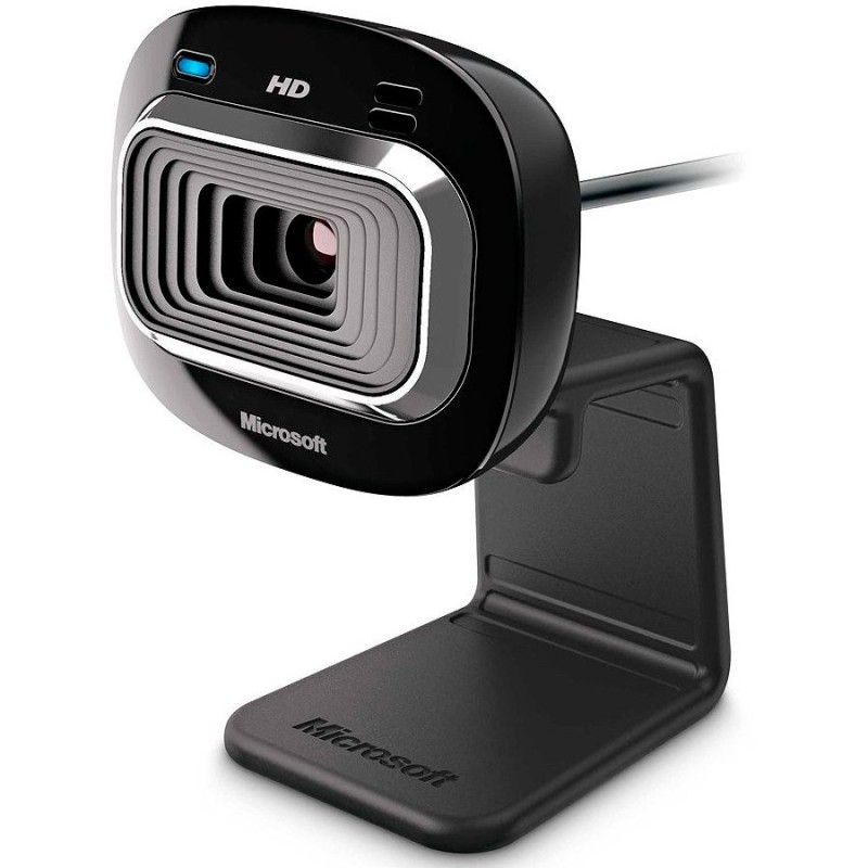 CAMERA  web MICROSOFT LifeCam HD-3000, HD 720 rez 1280 x 720, USB 2.0, microfon, negru, "T3H-00012" (timbru verde 0.18 lei)