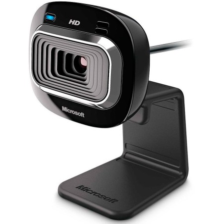 CAMERA  web MICROSOFT LifeCam HD-3000, HD 720 rez 1280 x 720, USB 2.0, microfon, negru, "T3H-00012" (timbru verde 0.18 lei)