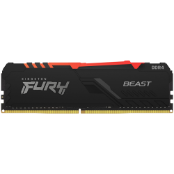 Memorie DDR Kingston DDR4 32 GB, frecventa 3600 MHz, 1 modul, radiator, iluminare RGB, "KF436C18BBA/32"