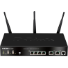 ROUTER D-LINK wireless. AC VPN, 4 porturi Gigabit, 2 porturi WAN Gigabit, 130Mbps Firewa60, 70Mbps VPN, 70 VPN tunnels (timbru v