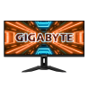MONITOR Gigabyte 34 inch, Gaming, IPS, UWQHD (3440 x 1440), Wide, 400 cd/mp, 1 ms, HDMI x 2 | DisplayPort, "M34WQ" (timbru verde