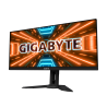 MONITOR Gigabyte 34 inch, Gaming, IPS, UWQHD (3440 x 1440), Wide, 400 cd/mp, 1 ms, HDMI x 2 | DisplayPort, "M34WQ" (timbru verde