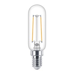 BEC LED Philips, soclu E14, putere 2.1W, forma tub, lumina alb calda, alimentare 220 - 240 V, "000008718699783334" (timbru verde