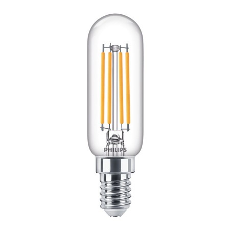 BEC LED Philips, soclu E14, putere 4.5W, forma tub, lumina alb calda, alimentare 220 - 240 V, "000008718699783358" (timbru verde