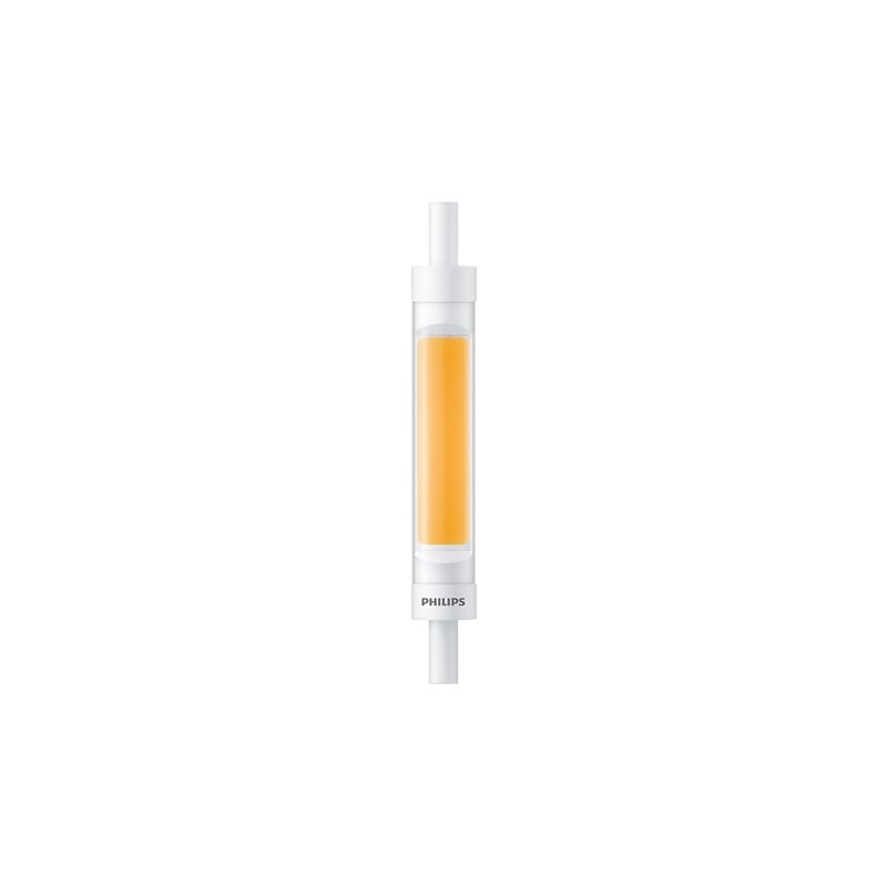 BEC LED Philips, soclu R7S, putere 7.2W, forma tub, lumina alb, alimentare 220 - 240 V, "000008719514303812" (timbru verde 0.45 