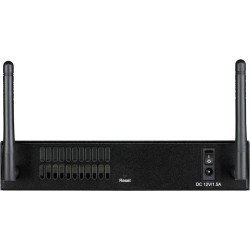 ROUTER D-LINK wireless. N VPN, 8 porturi Gigabit, 2 antene externe, 45Mbps Firewa60, 35Mbps VPN, 20.000 sesiuni concurente, 25 V