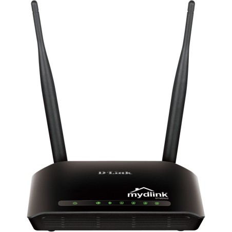 ROUTER D-LINK wireless  300Mbps, 4 porturi 10/100, 2 antene externe, N300 "DIR-605L"/45502199 (timbru verde 0.8 lei)
