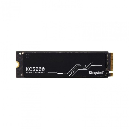 SSD KINGSTON KC3000, 4TB, M.2, PCIe Gen4.0 x4, 3D TLC Nand, R/W: 7000/7000 MB/s, "SKC3000D/4096G"