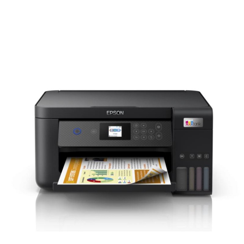 Multifunctional Inkjet CISS Color Epson L4260, A4, Functii: Impr.|Scan.|Cop., Viteza de Printare Monocrom: 33ppm, Viteza de prin
