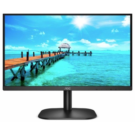 MONITOR  AOC 21.5 inch, home | office, VA, Full HD (1920 x 1080), Wide, 200 cd/mp, 4 ms, HDMI | VGA | DVI, "22B2DA" (timbru verd