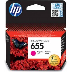 Cartus Cerneala Original HP Magenta, nr.655, pentru DJ3525|4615|4625|5525|6525, , (timbru verde 0.15 lei), "CZ111AE"
