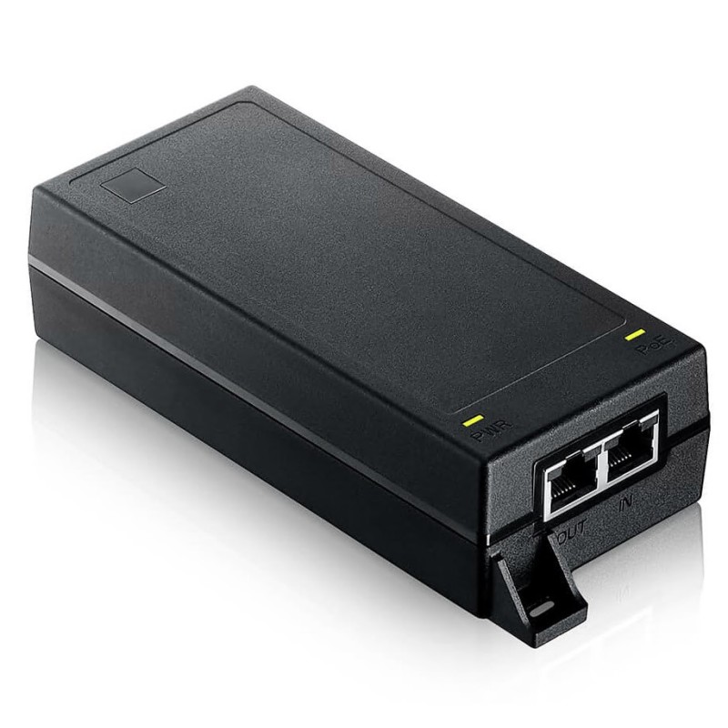 SWITCH. PoE ZyXel, port Gigabit/2500 x 1, carcasa plastic, "POE12-60W-EU0101F" (timbru verde 2 lei)